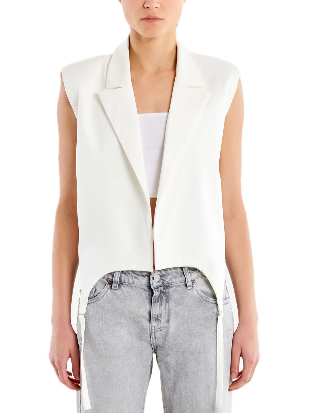 Top Gilet - Naturale — 2