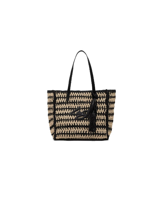 M Tote - Naturale/Nero