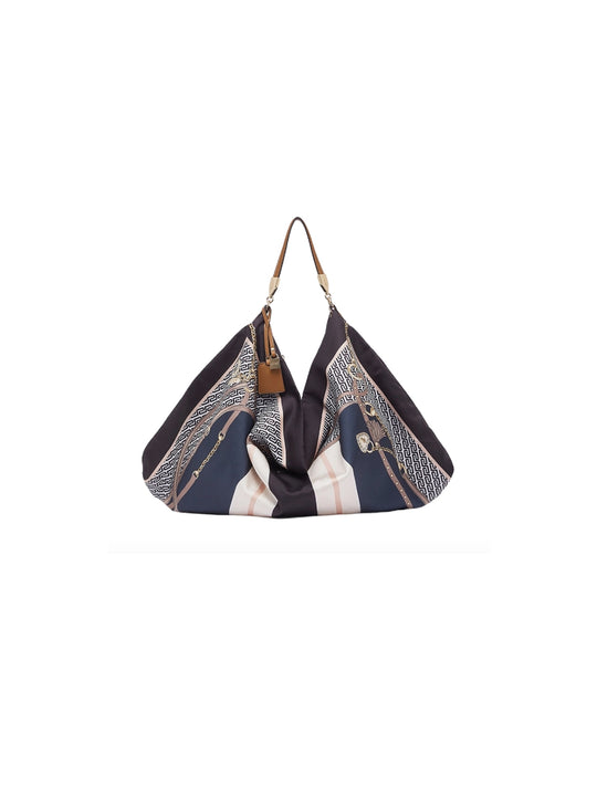 Foulard Bag - St. Metallic Nero