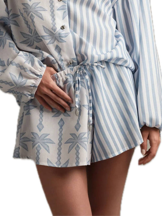 Short Allover Palma - Celeste
