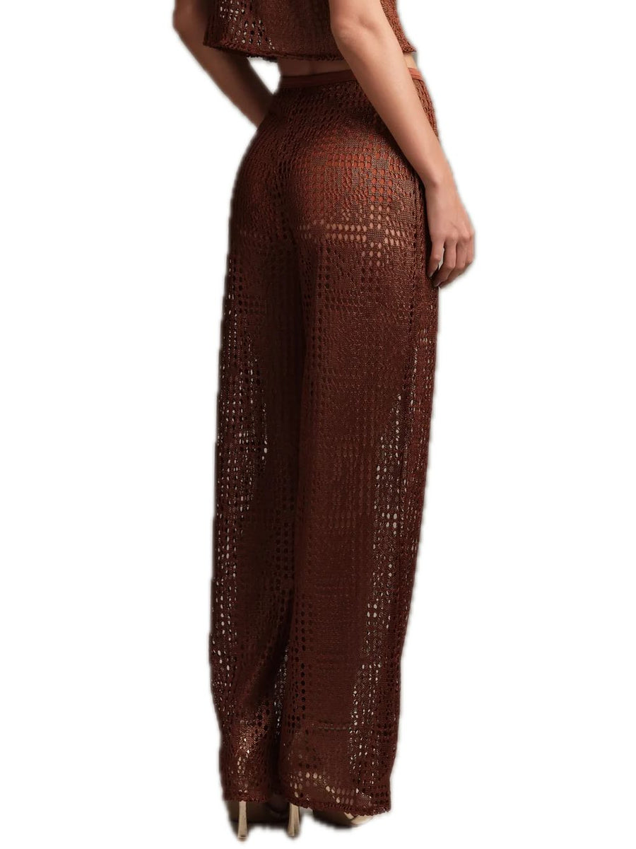 Pantalone Crochet Terra Rossa - Bronze — 2