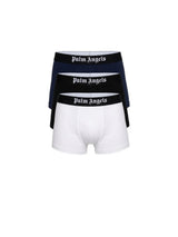 Short Trunk Tripack Basic - White Navy Black