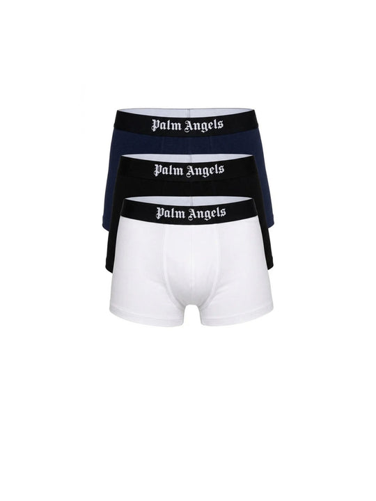 Short Trunk Tripack Basic - White Navy Black