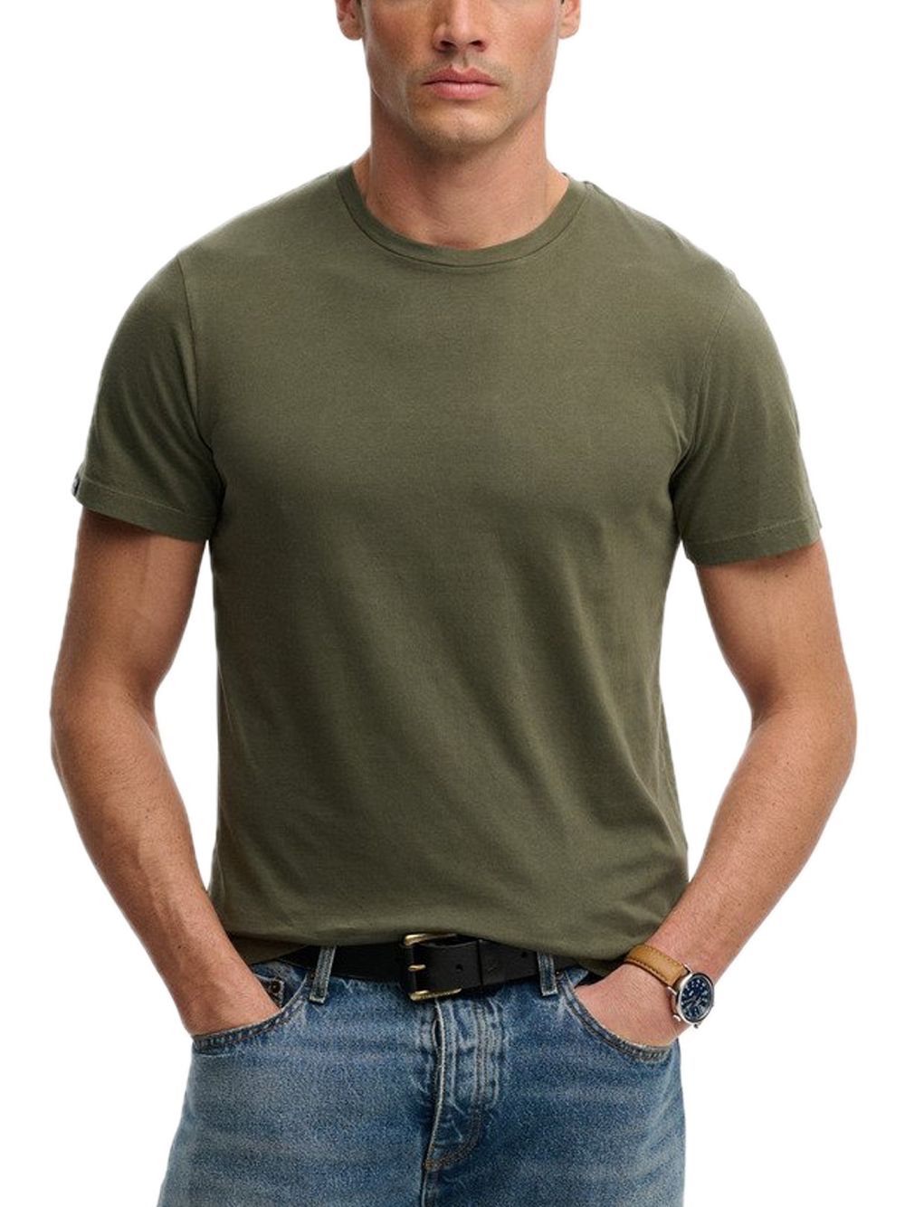 Classic Essential Tee - Beetle Green — 1
