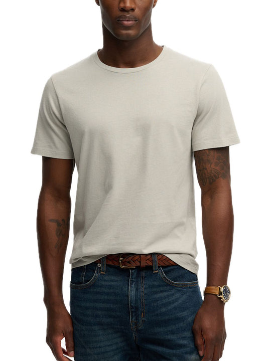 Classic Essential Tee - Chalk Grey