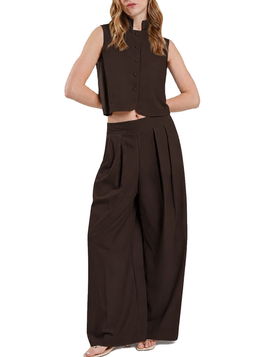 Gilet + Pantaloni - Moka