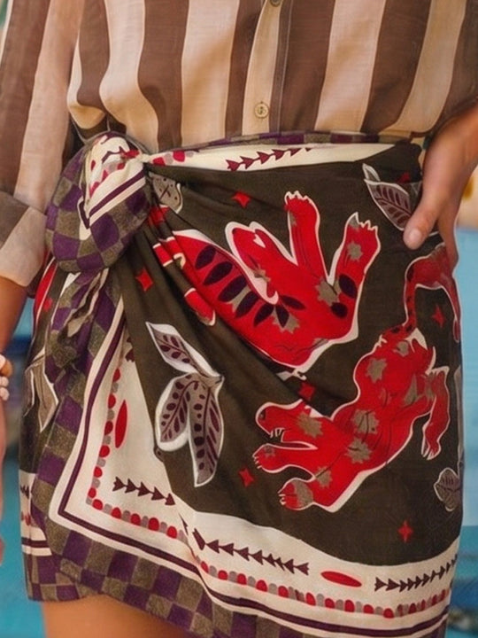 Mini Pareo Foulard - Verde