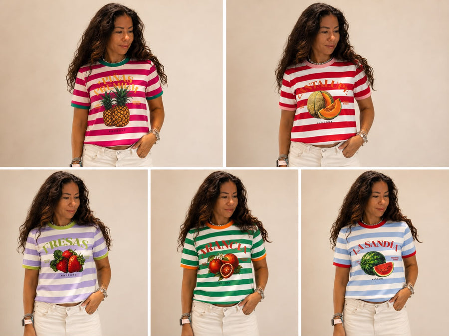 Oranges T-shirt - Green Milk Orange — 2