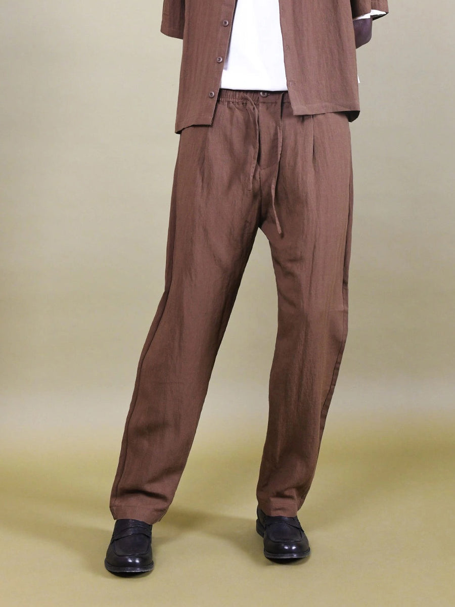 Pantalone Tencel - Caffè