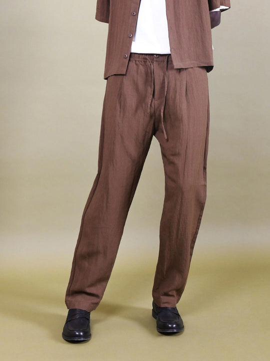 Pantalone Tencel - Caffè