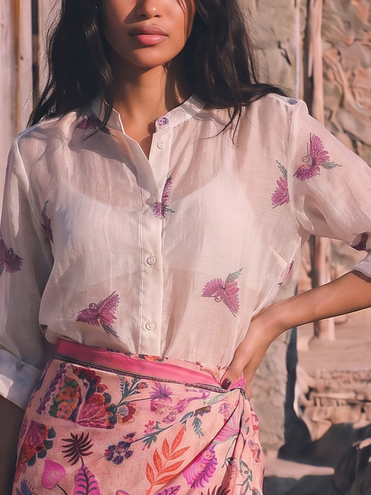 Camicia Rio - Fucsia