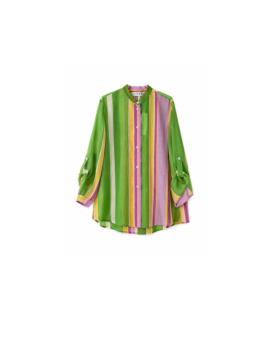 Shirt - Lime Purple