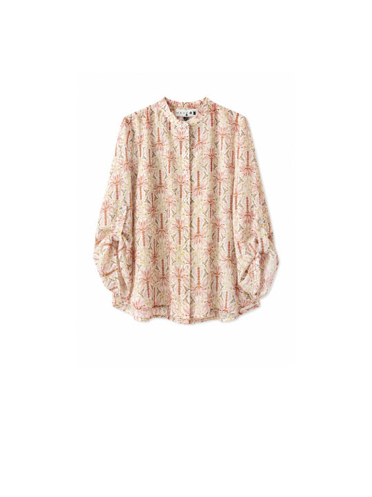 Camicia Palmine - Rosa