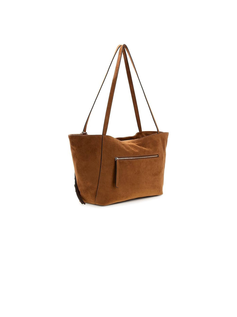 Devon 3 Comp Tote - Cognac — 2