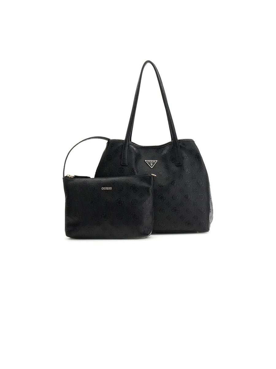 Victtoria 2 In 1 Tote - Black Logo