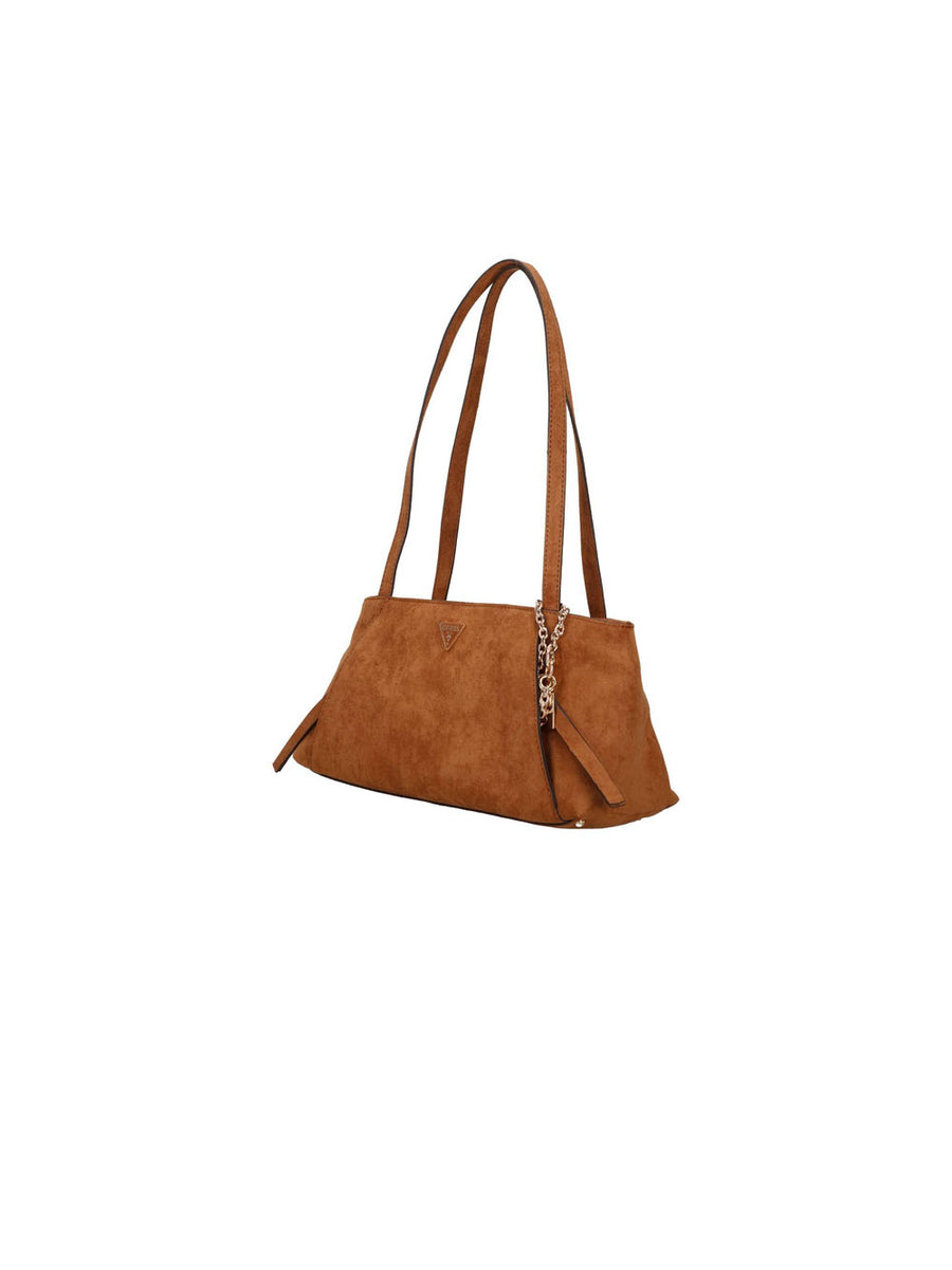 Devon Shoulder Satchel - Cognac — 2