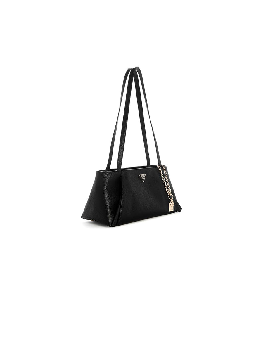 Devon Shoulder Satchel - Black — 2