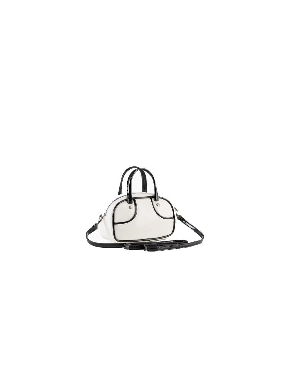 1976 micro grip bag -  white  black — 4