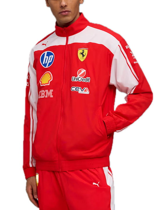 Sf Replica Drivers Authentic Track Jacket - Puma Red
