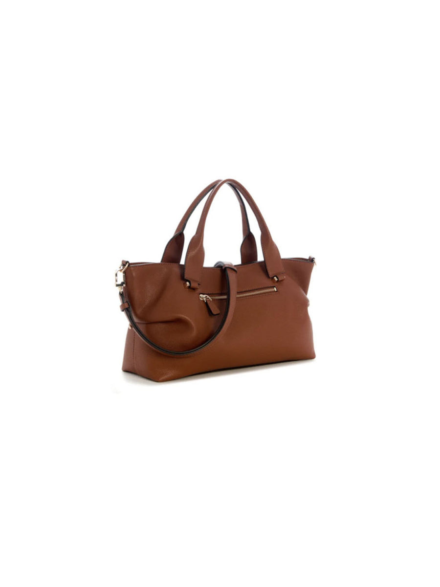 Suzy 3 Comp Satchel - Cognac — 2