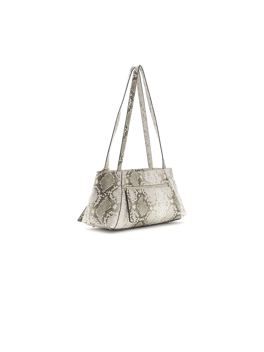 Devon Shoulder Satchel - Natural — 2