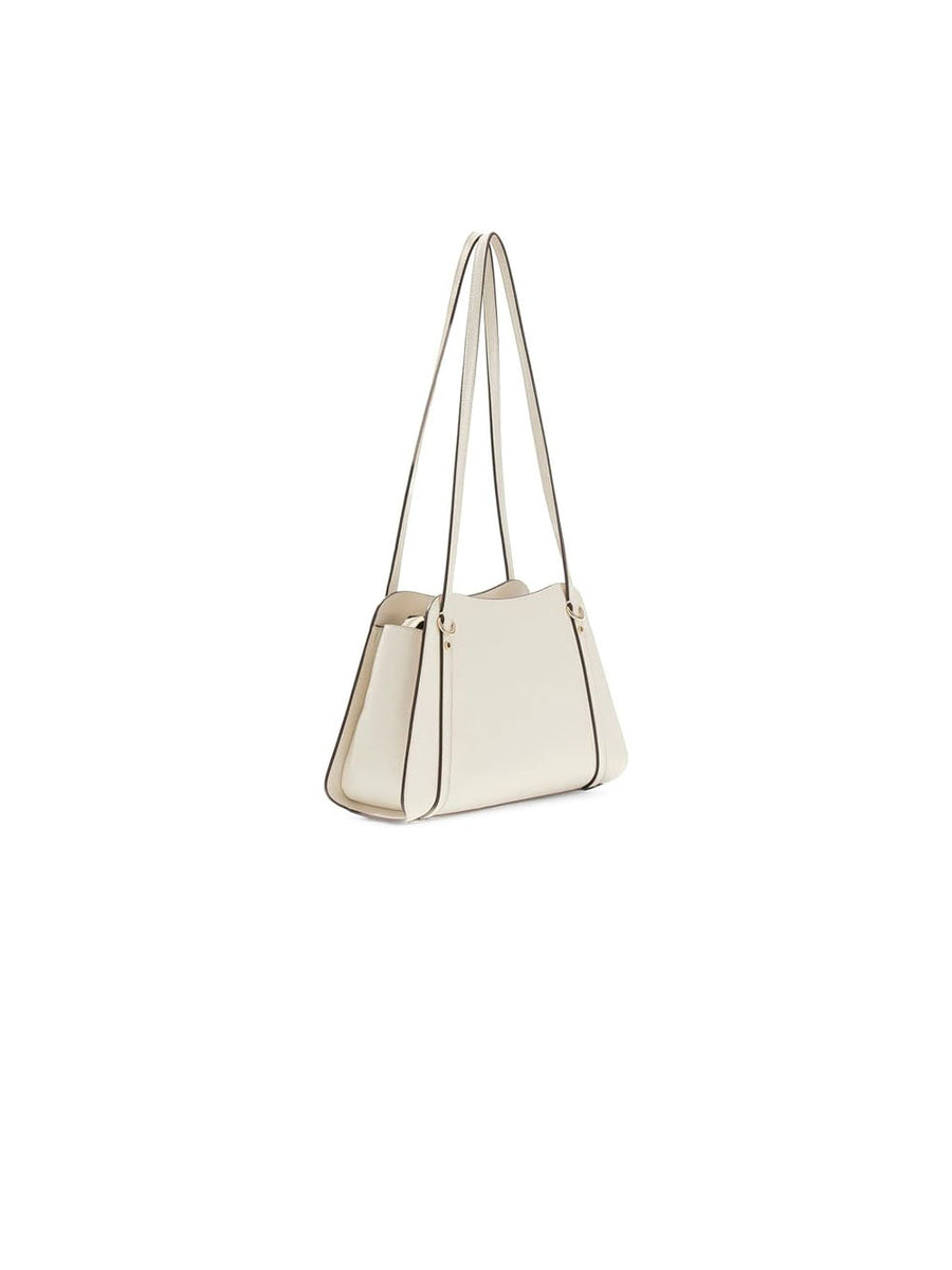 Xena Shoulder Satchel - Light Taupe — 2