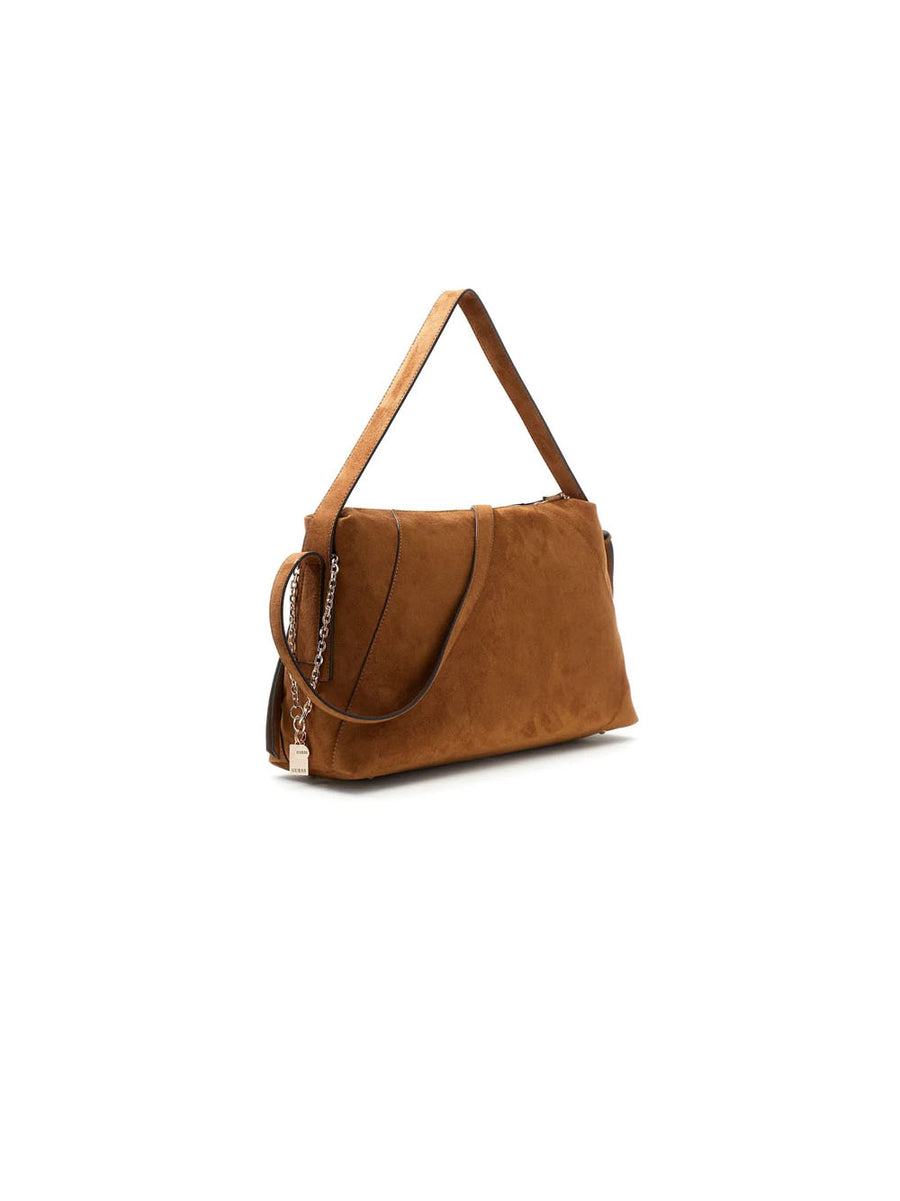 Devon Large Shoulder Bag - Cognac — 2