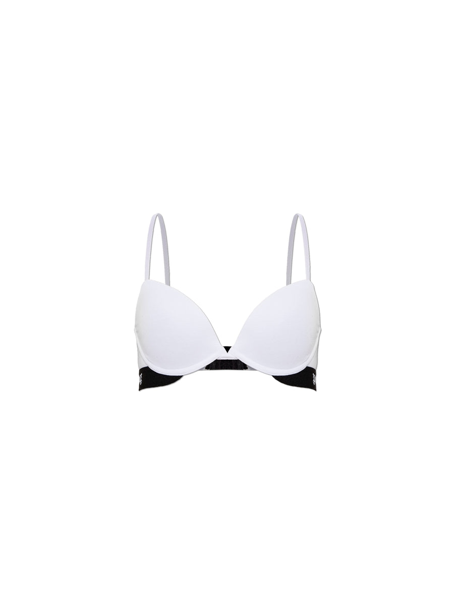 Push Up Bra Basic - White — 2