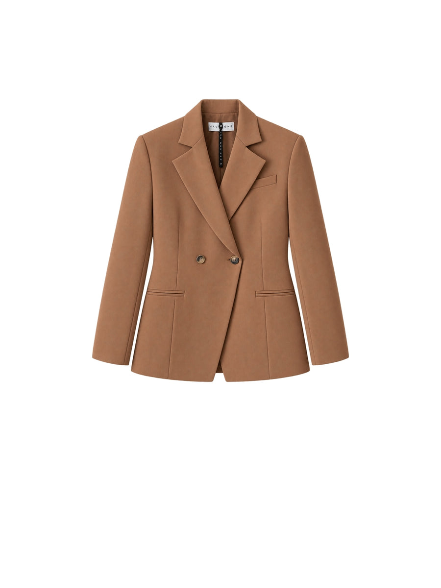 Giacca Doppio Petto - Cammello