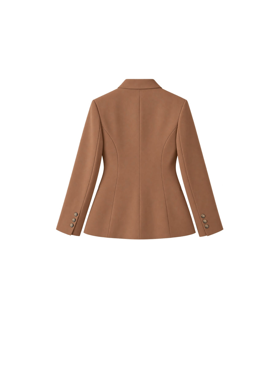 Giacca Doppio Petto - Cammello — 2
