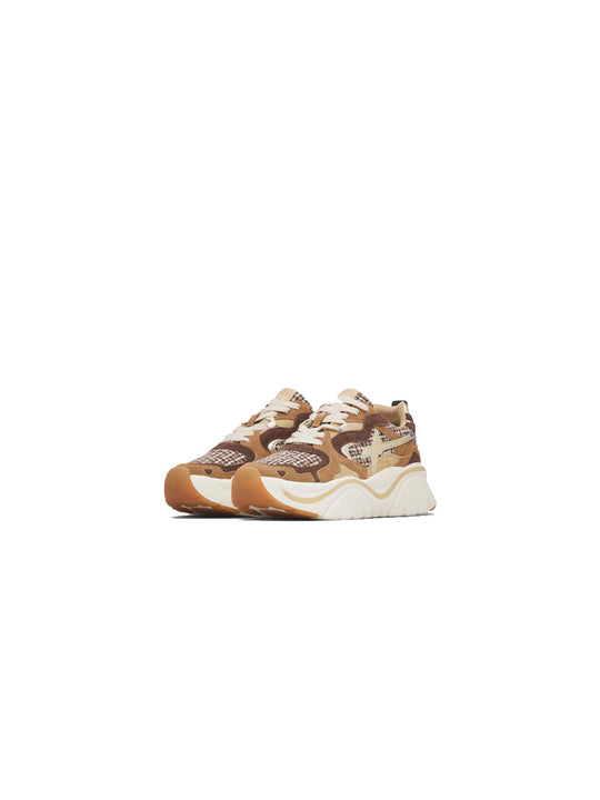 Mia W Suede Cloth - Brown Platinum Multi