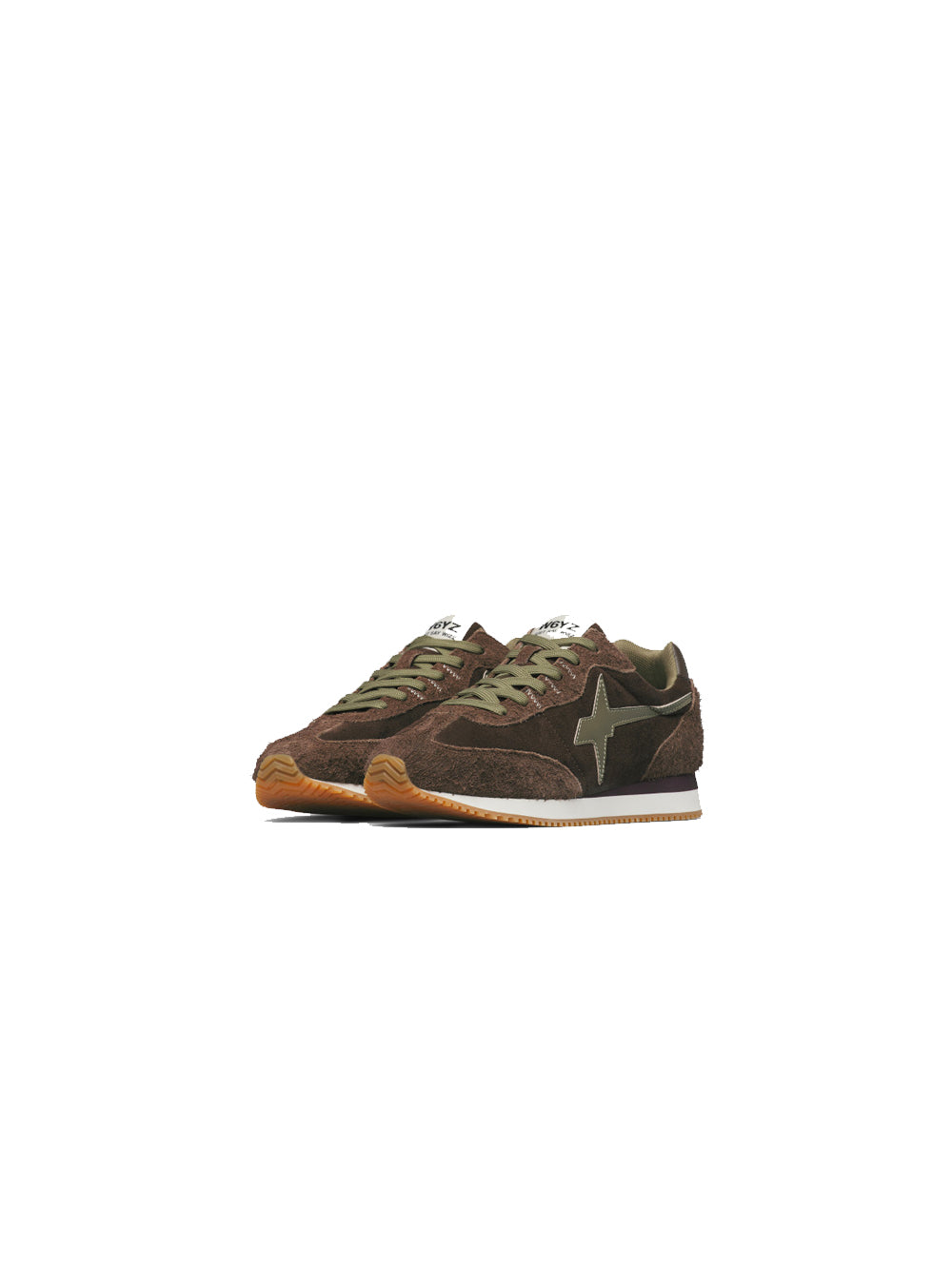 Samoa Uni Brushed Suede E-Suede - Dark Brown Militare — 3