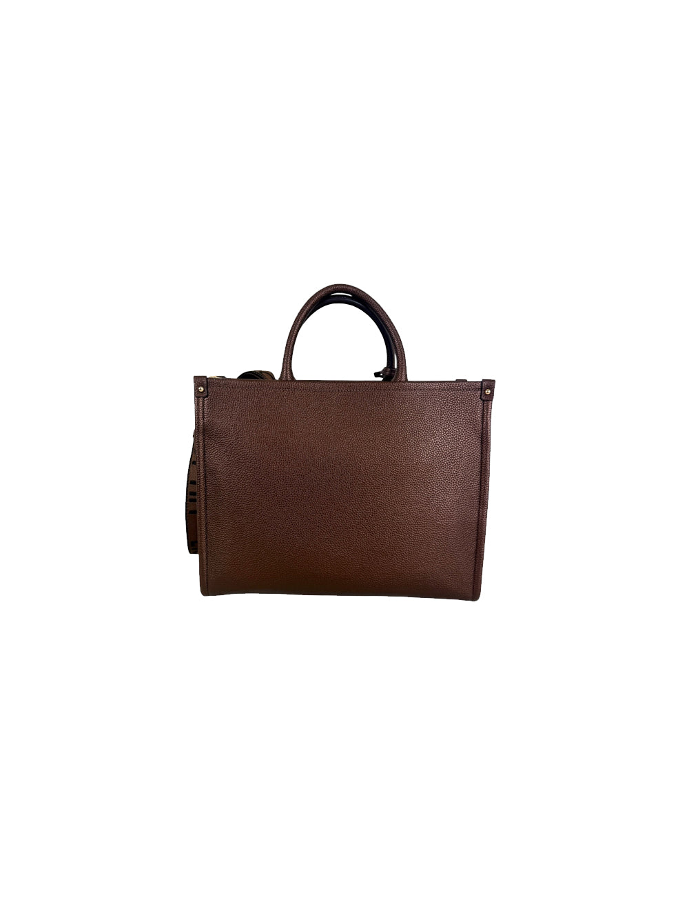 Ecs M Tote Ridhi - Dark Brown Met — 3