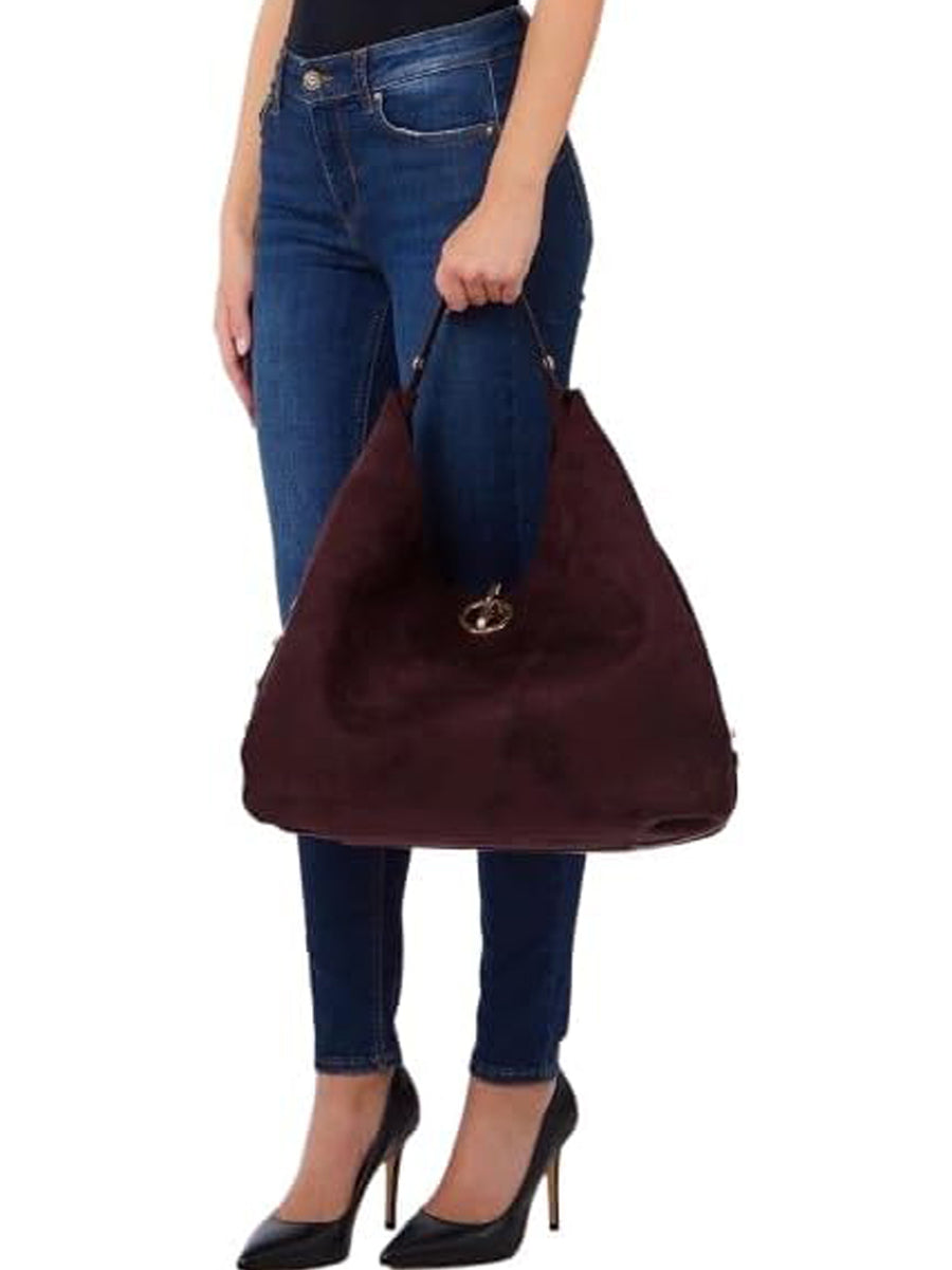 L Hobo Gerona - Red Aubergine — 2