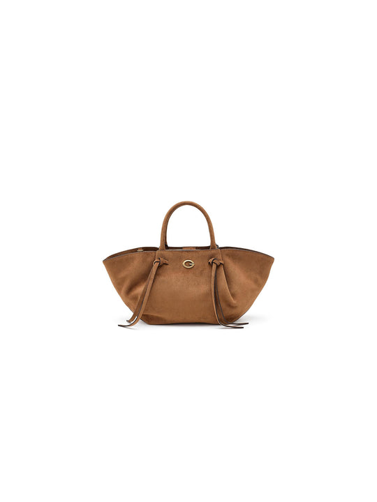 Allegra Girlfriend Satchel - Cognac