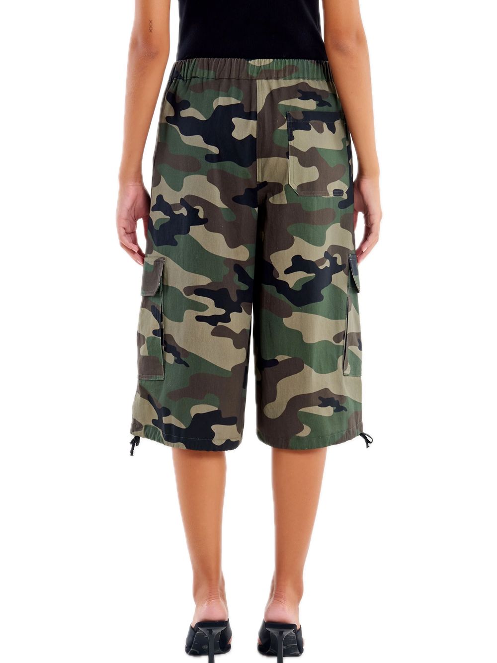 Cargo Bermuda Shorts - Military — 3