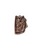 Patterned Mini Skirt - Dark Brown