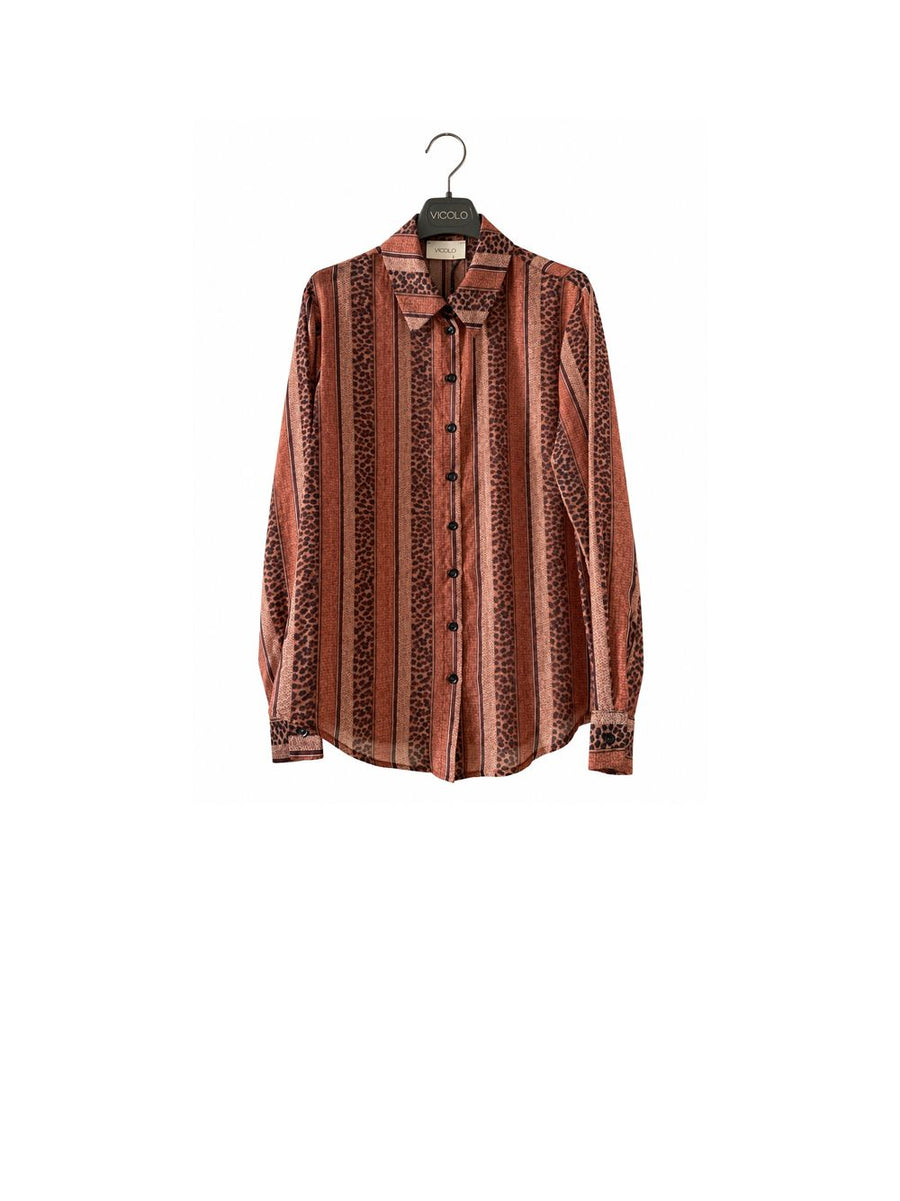 Camicia Fantasia - Terracotta