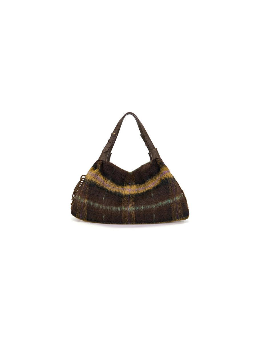 Kerala Soft Shopper Small Cloth+Eco - Brown — 2