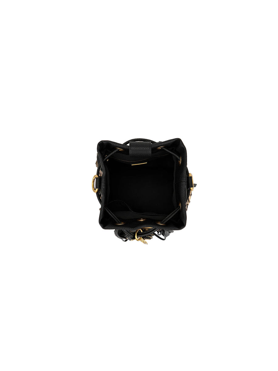Jungle Bucket Pu Leather + Horse - Leopard — 2