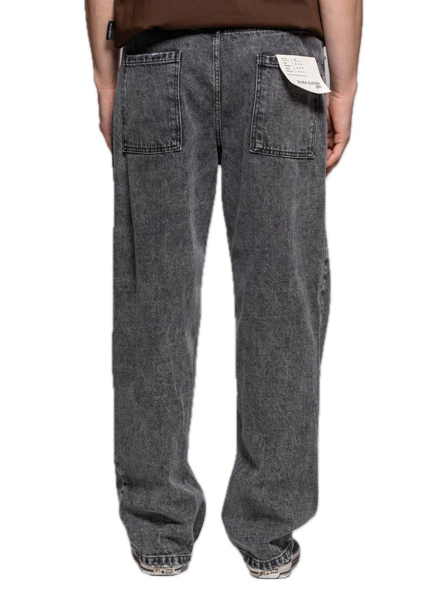Jeans Palazzo Marmo - Black — 2