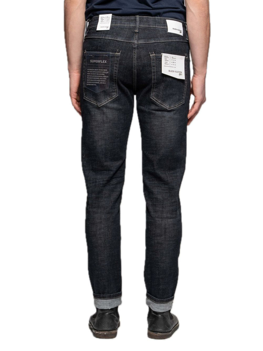 Jeans Superflex - Blue Black — 2