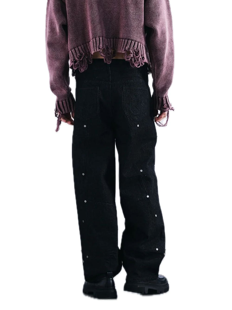 Black Denim Pants — 2
