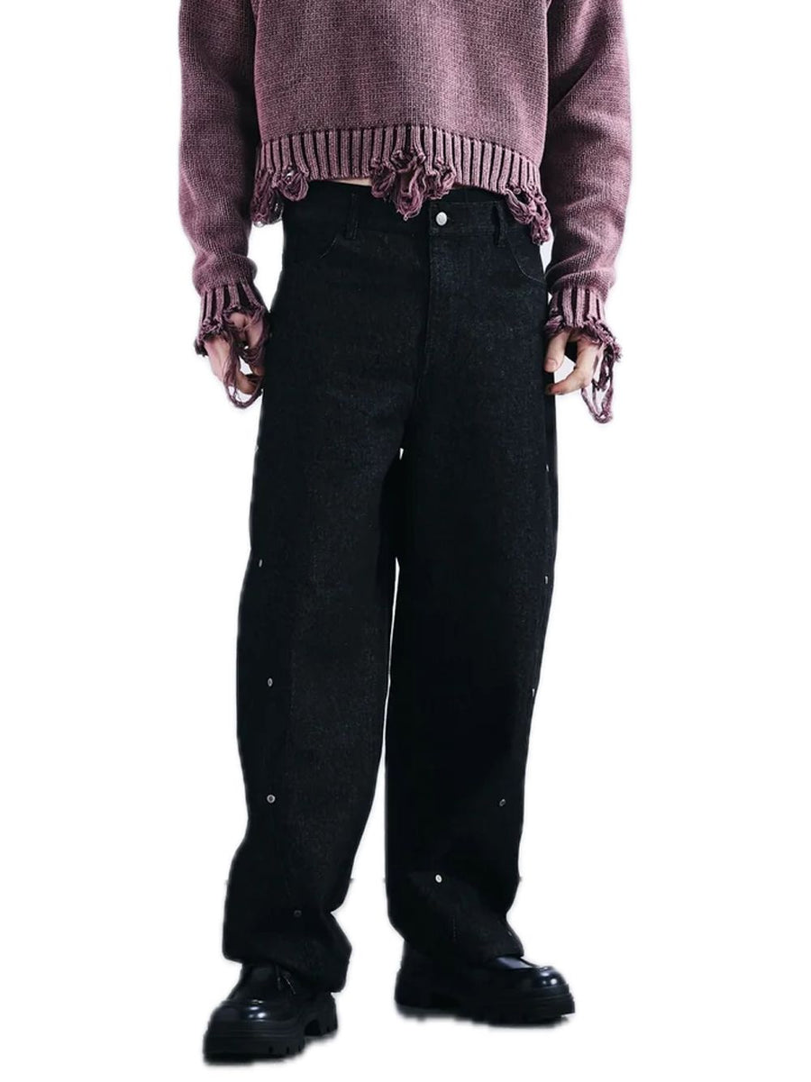 Black Denim Pants