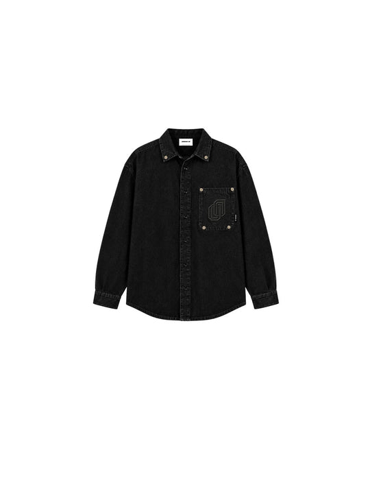 Denim Shirt - Denim Black