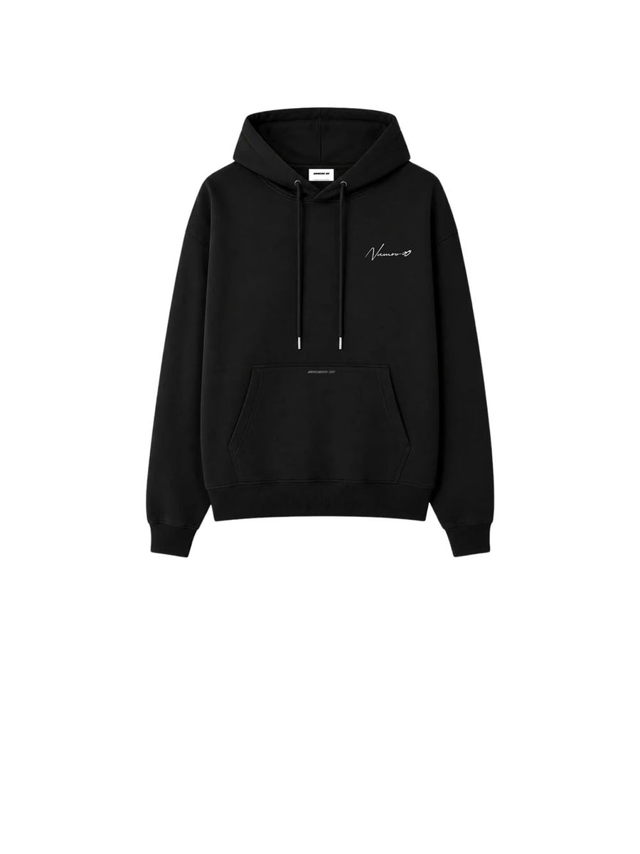 Sweatshirt Hoodie - Black — 2