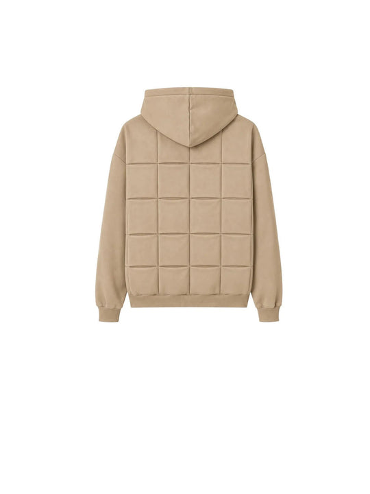 Sweatshirt Hoodie - Beige