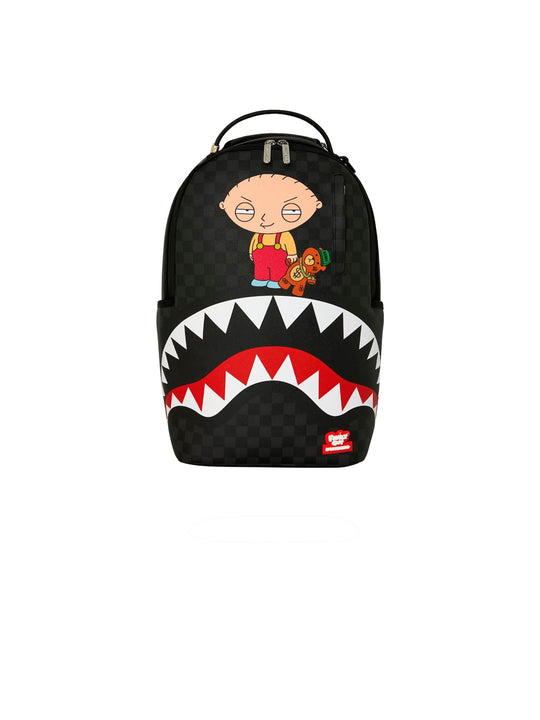 Family Guy Stewie Holding Bear Keychain Backpack