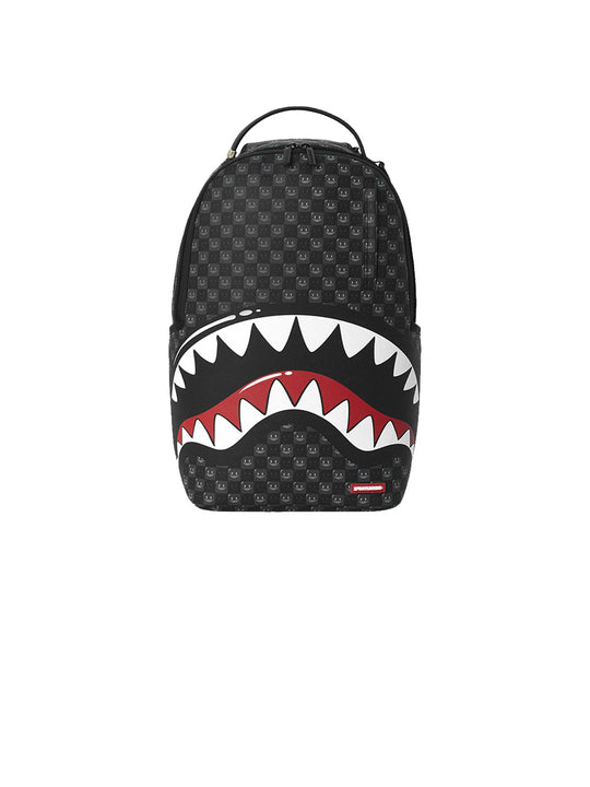 Sharks In Paris Wtf Bubbly Black Check Backpack