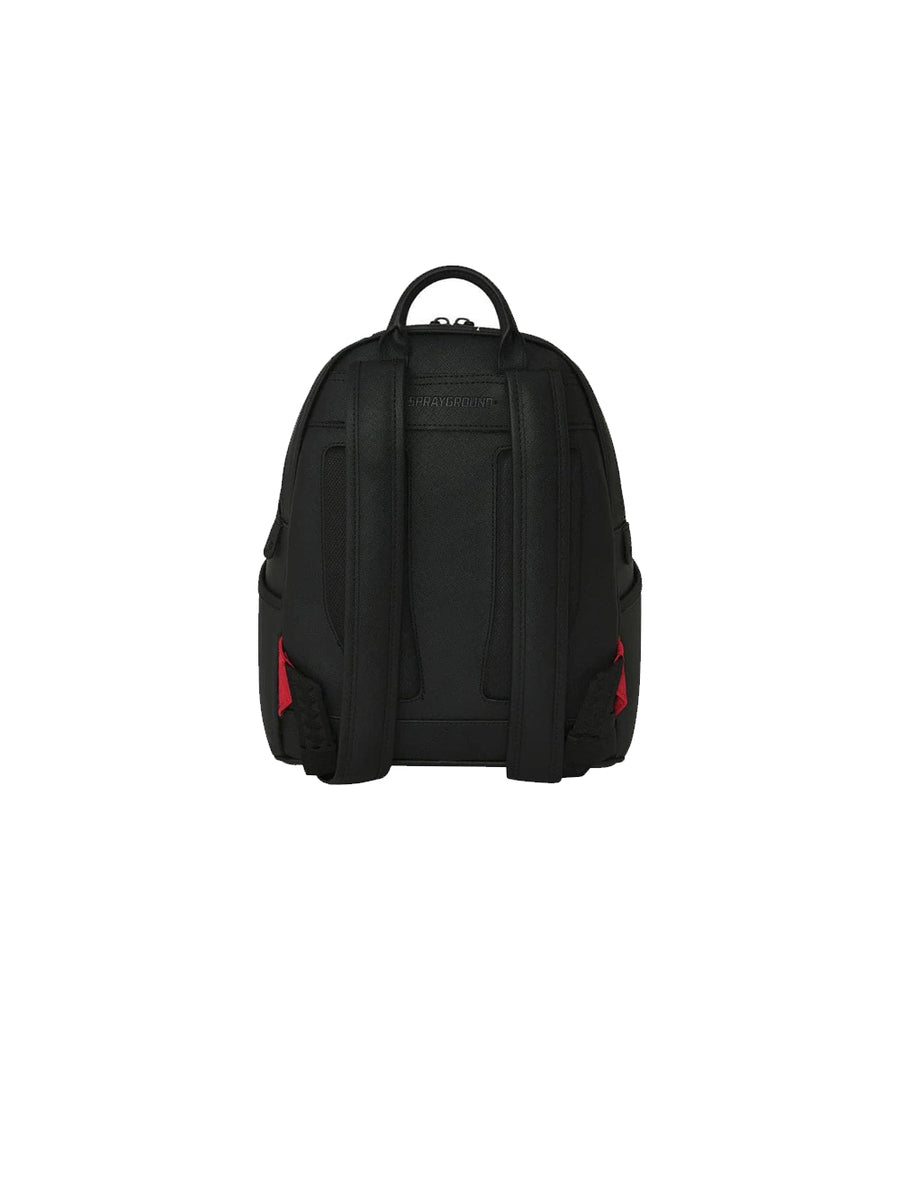 Center Rip Revealing Gray Check Savage Backpack — 2